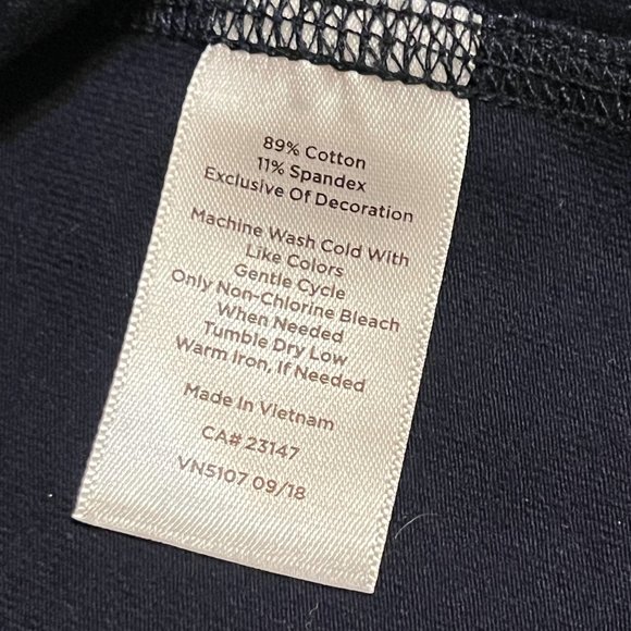 Talbots womens athletic vest , navy blue, size Mp - Picture 11 of 12